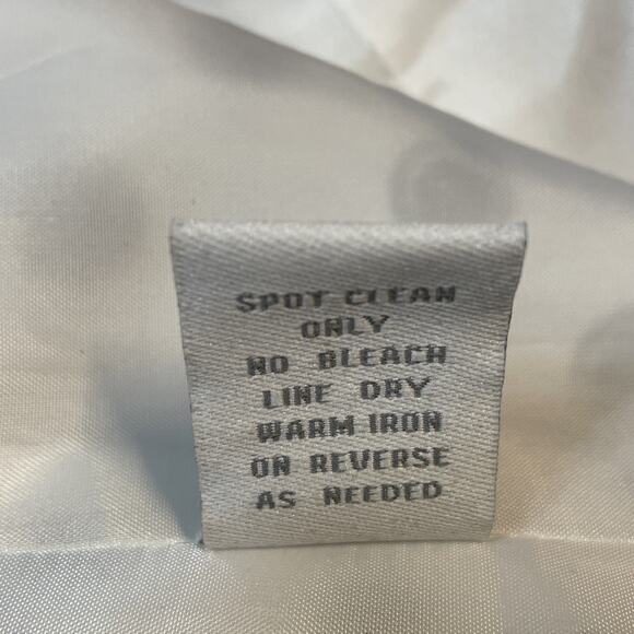 DRESSBARN COLLECTION 12 Collared Sparkly Blazer Rhinestone Clasp WHITE BLACK - Picture 15 of 16